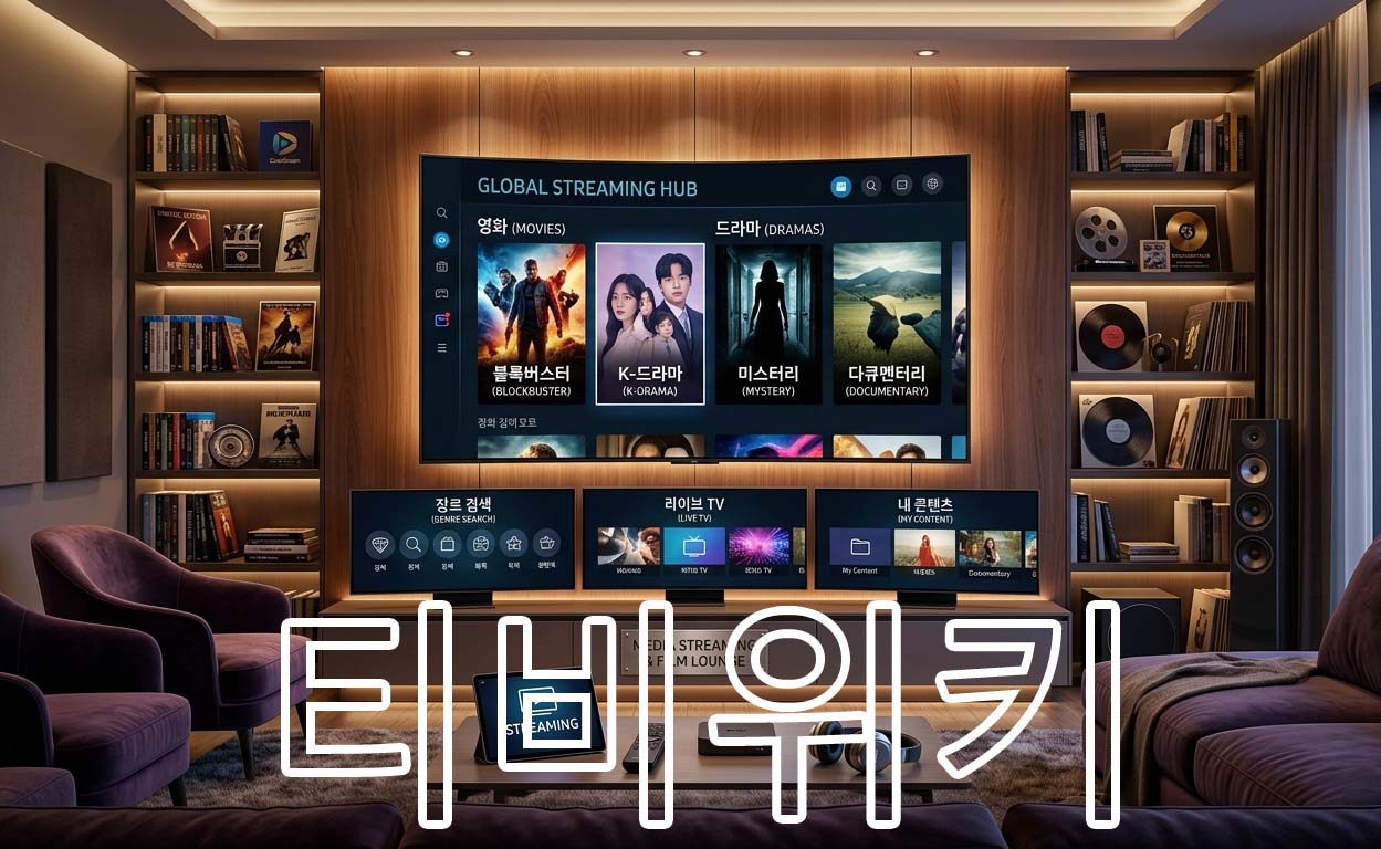 티비위키 TVWIKI 메인 안내 이미지